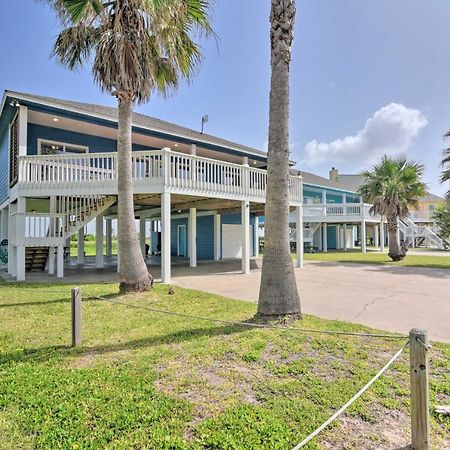 Bright Crystal Beach House, Walk To Coast! Villa Bolivar Peninsula Eksteriør billede