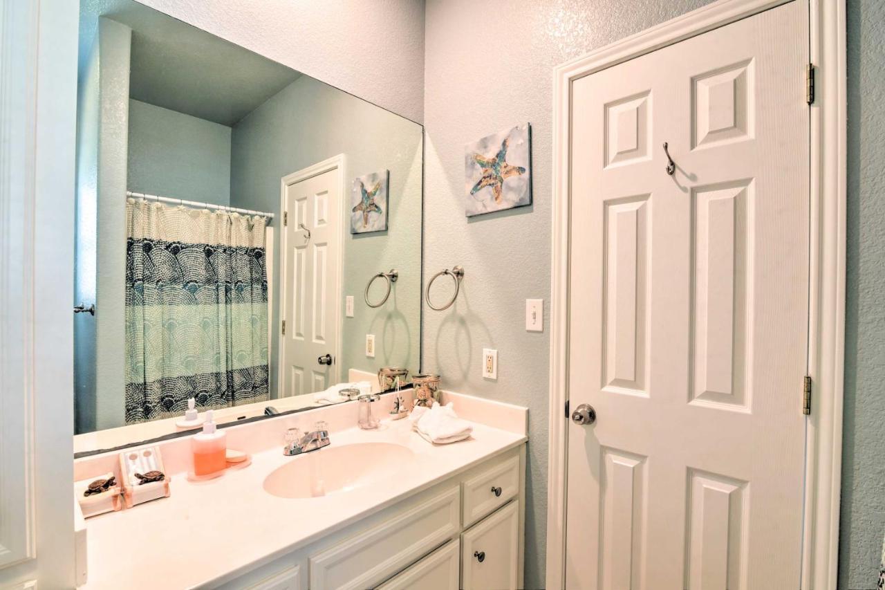 Bright Crystal Beach House, Walk To Coast! Villa Bolivar Peninsula Eksteriør billede
