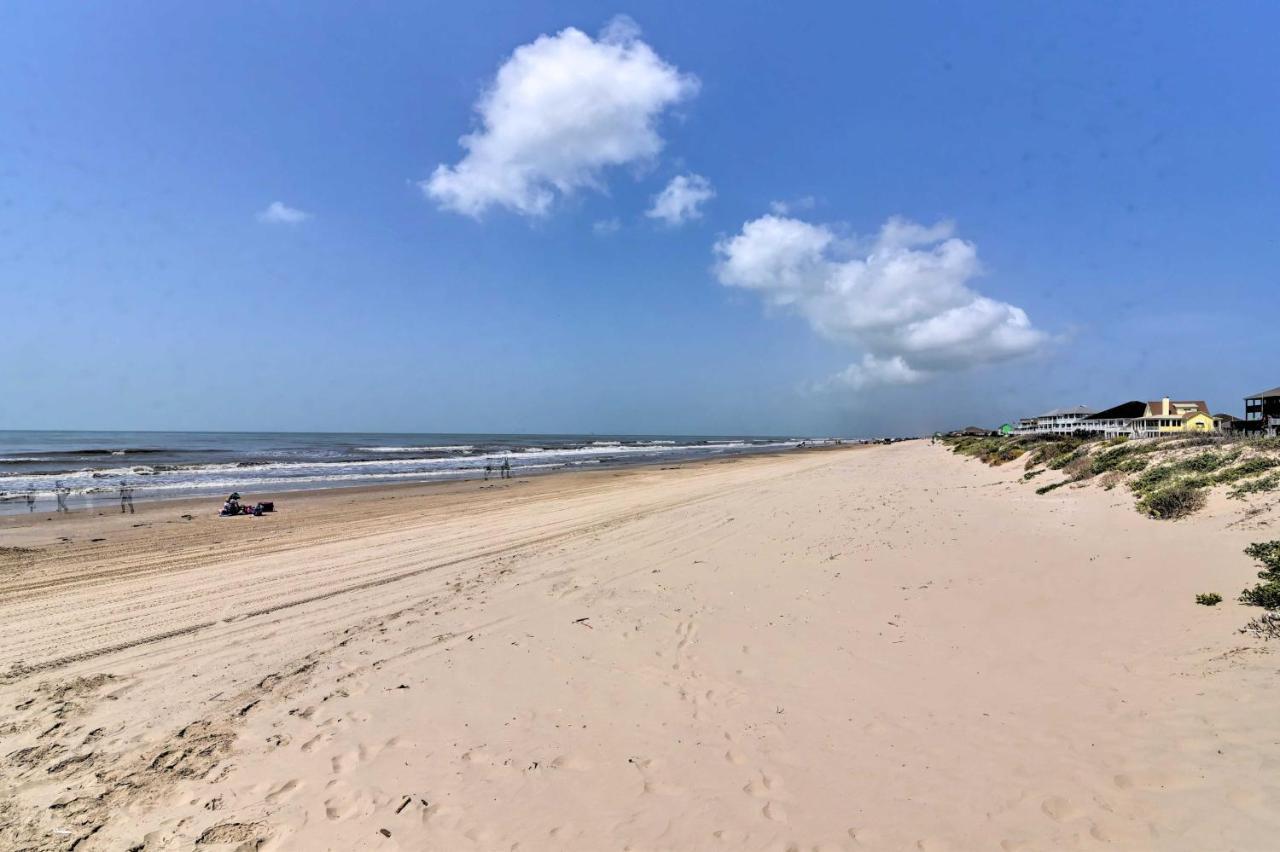 Bright Crystal Beach House, Walk To Coast! Villa Bolivar Peninsula Eksteriør billede