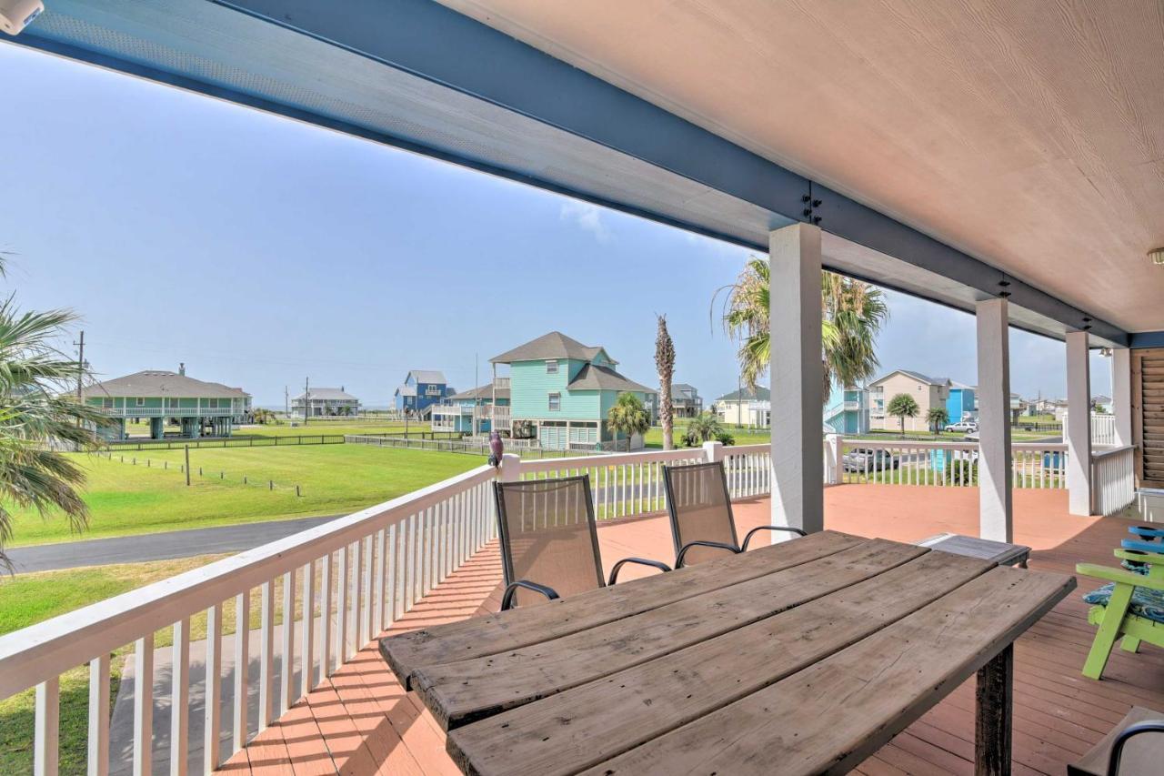 Bright Crystal Beach House, Walk To Coast! Villa Bolivar Peninsula Eksteriør billede