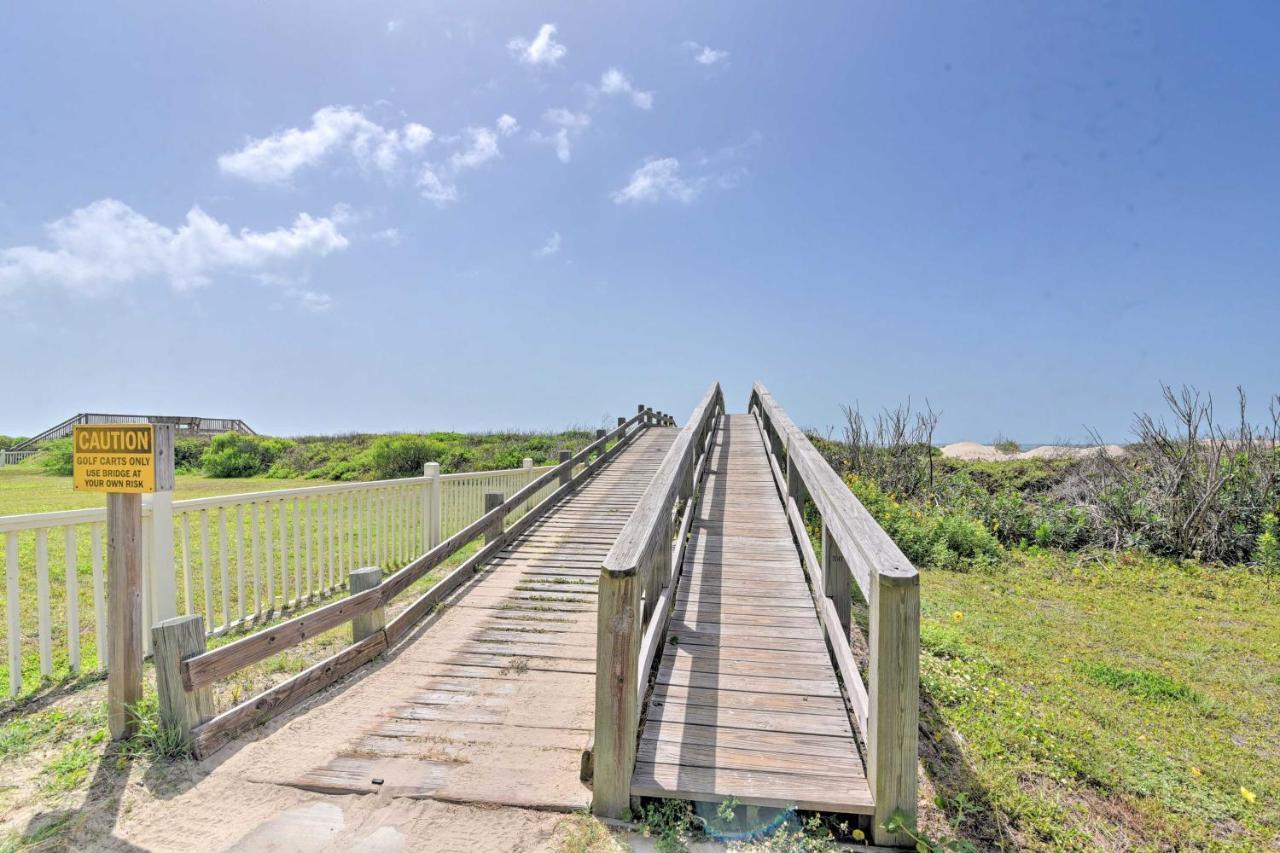 Bright Crystal Beach House, Walk To Coast! Villa Bolivar Peninsula Eksteriør billede